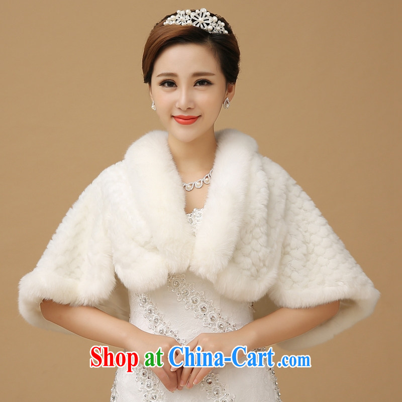 According To The Uganda 2015 Winter New Wedding Hair Shawl Bridal